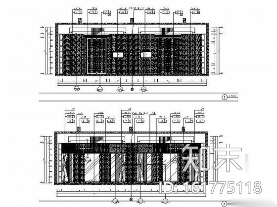 77㎡中餐厅包间室内施工图cad施工图下载【ID:161775118】