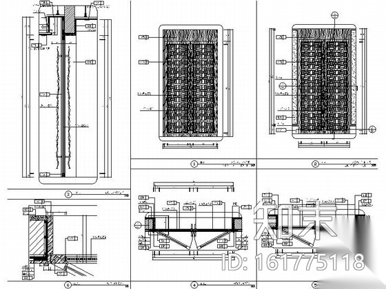 77㎡中餐厅包间室内施工图cad施工图下载【ID:161775118】