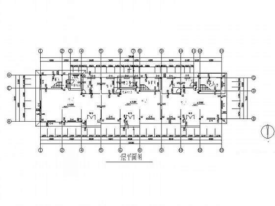 [九华山]某复式徽式商住楼建筑施工套图cad施工图下载【ID:160719168】