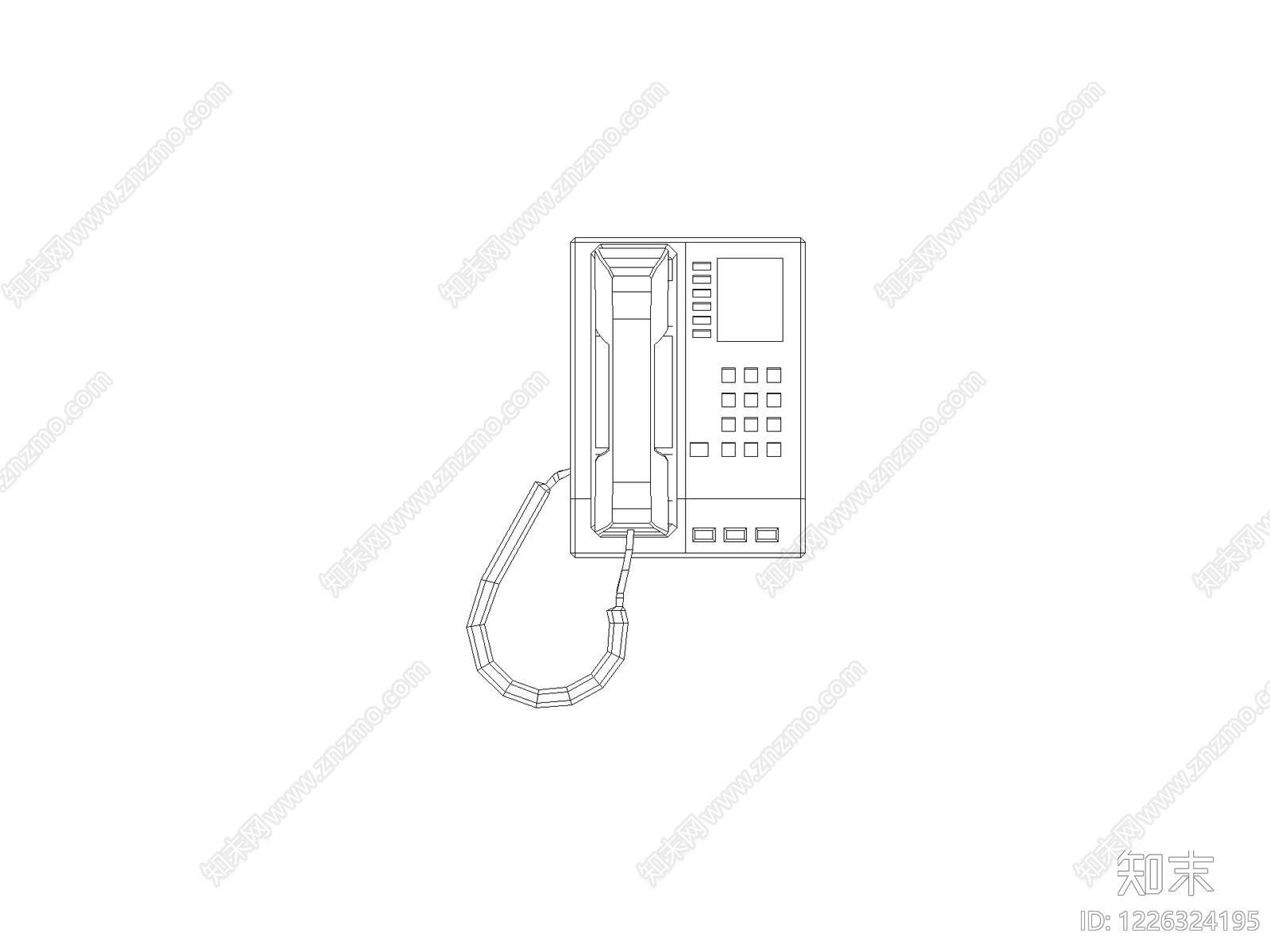 家具图块cad施工图下载【ID:1226324195】