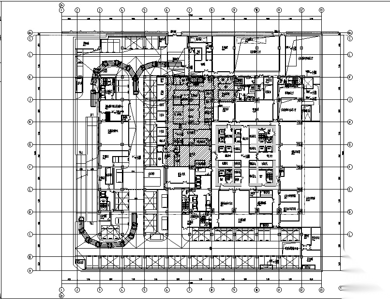 [云南]南亚之门商业综合体方案设计cad施工图下载【ID:166313155】