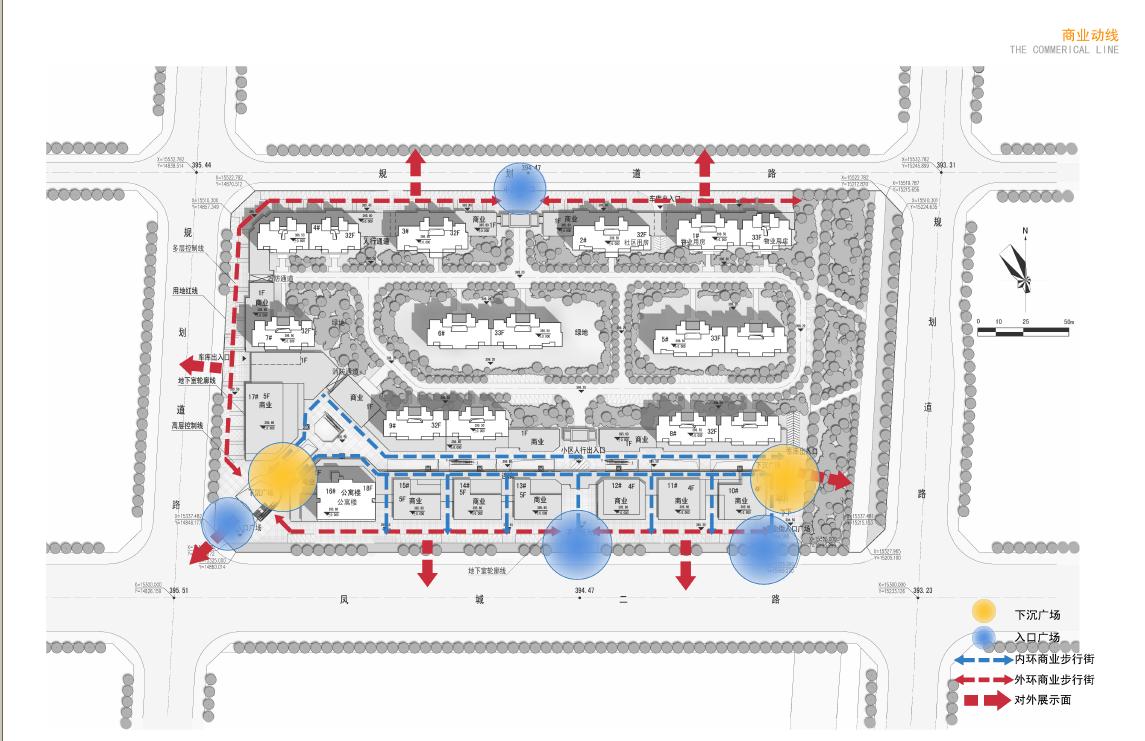 [西安]高层现代artdeco风格优质高端点式住宅楼建筑设...cad施工图下载【ID:166446124】