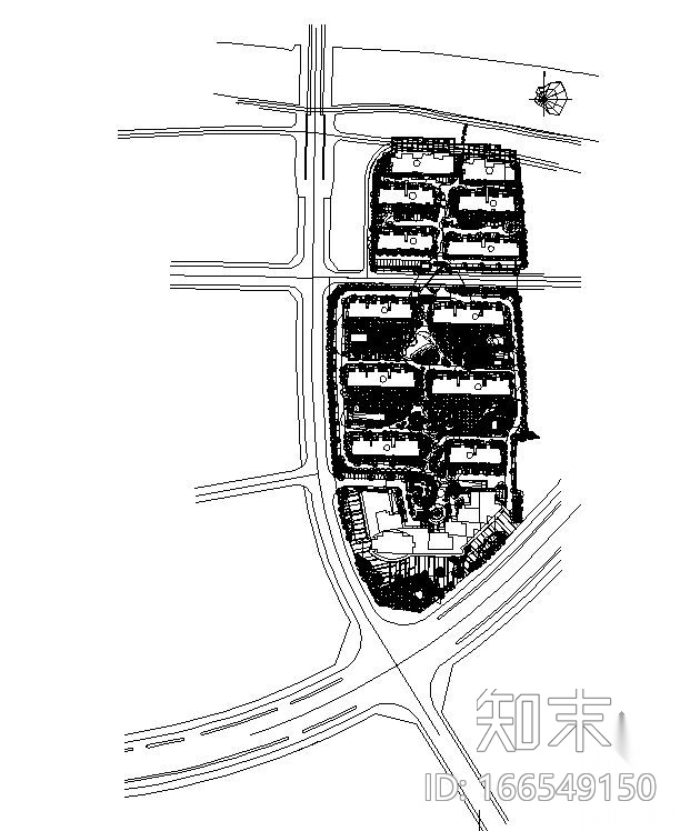 扬州某居住区景观工程施工图施工图下载【ID:166549150】