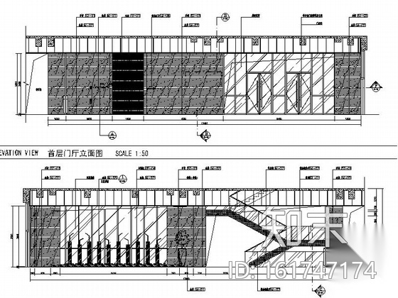 [成都]甲级资质设计顾问有限公司设计高档简约现代办公室...cad施工图下载【ID:161747174】