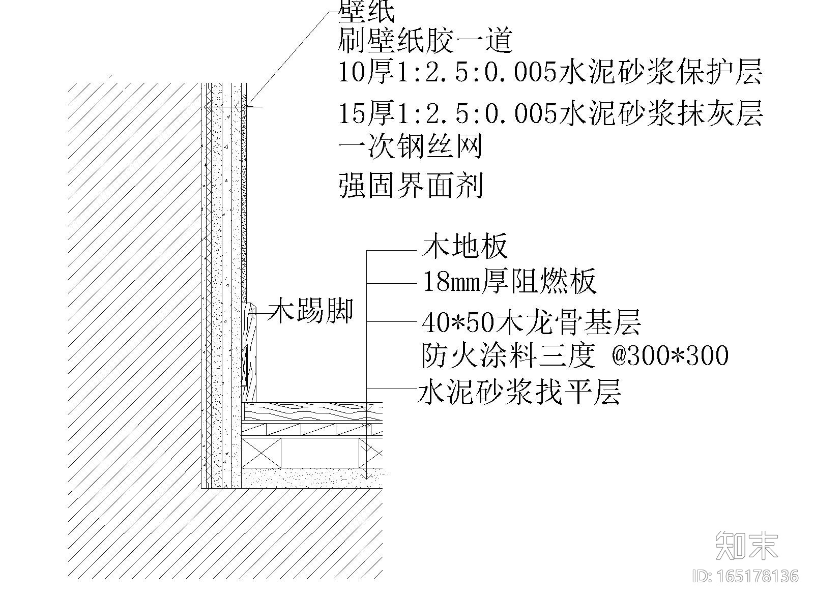 室内装饰工程通用节点cad施工图下载【ID:165178136】