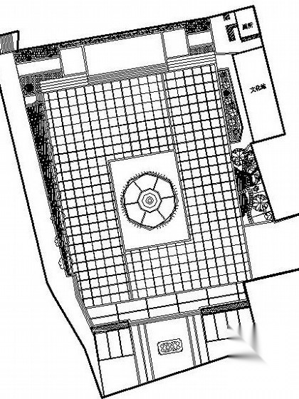 某广场景观设计图cad施工图下载【ID:161034180】