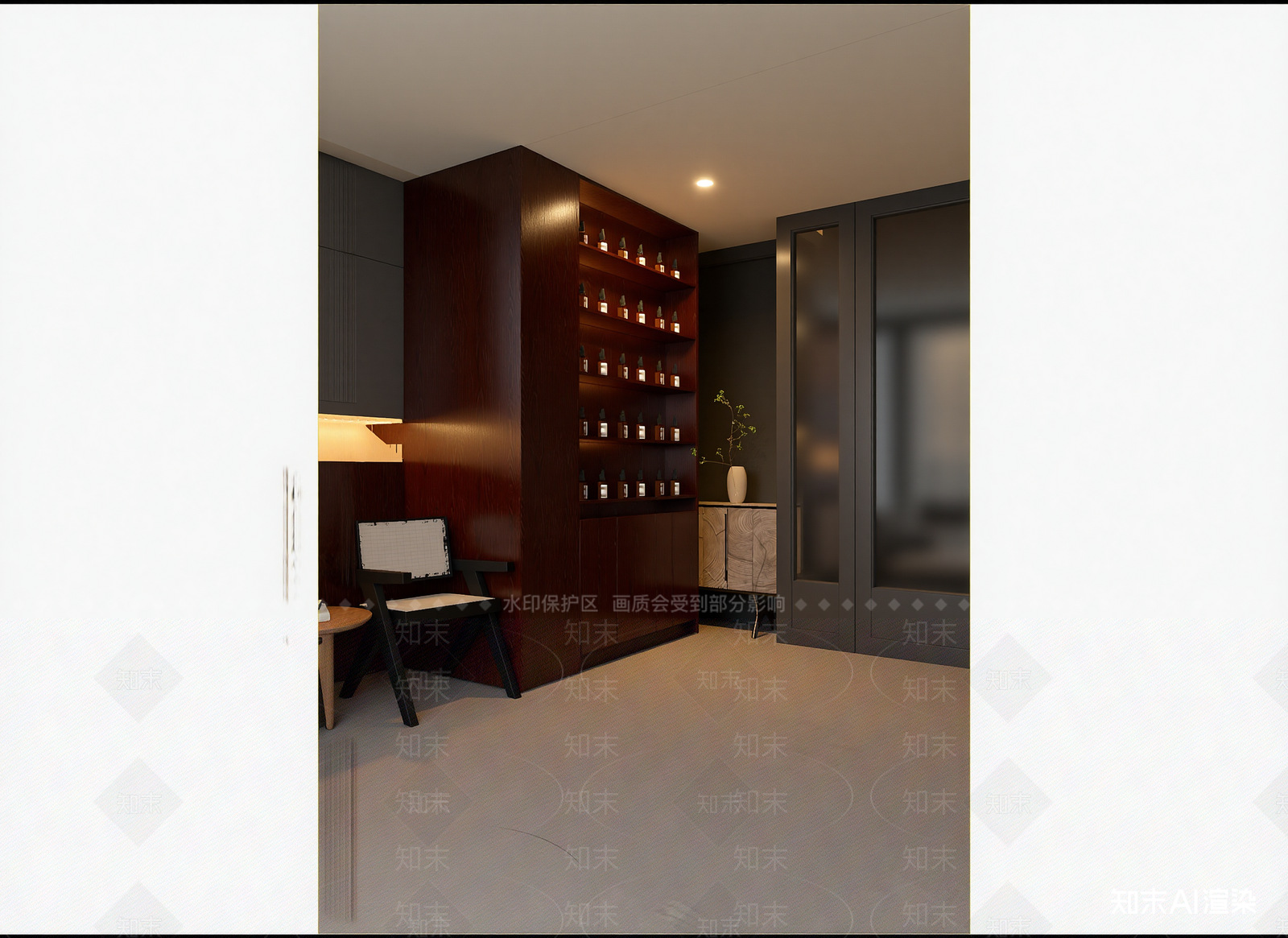 侘寂茶馆3D模型下载【ID:1214367948】