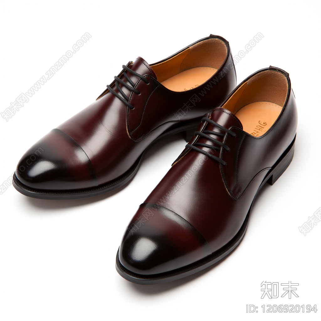 男士皮鞋组合3D模型下载【ID:1206920194】