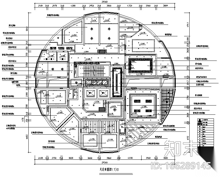 [江西]国际金融办公楼设计施工图（附效果图）cad施工图下载【ID:166289145】