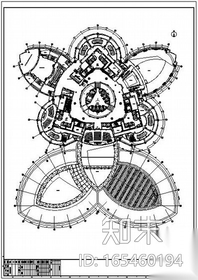 某五星级酒店给排水图纸cad施工图下载【ID:165460194】