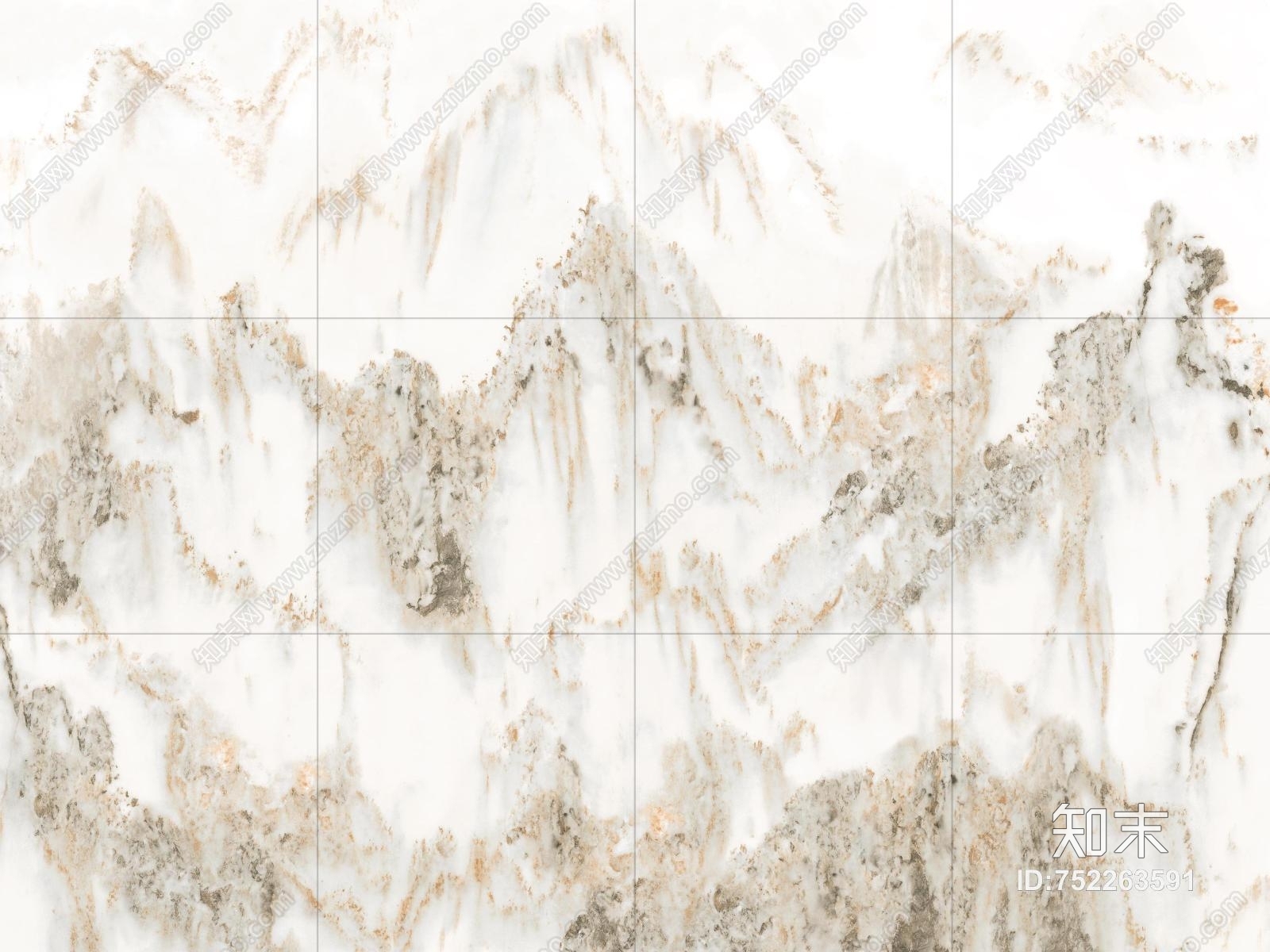 水墨拼花砖新中式贴图下载【ID:752263591】