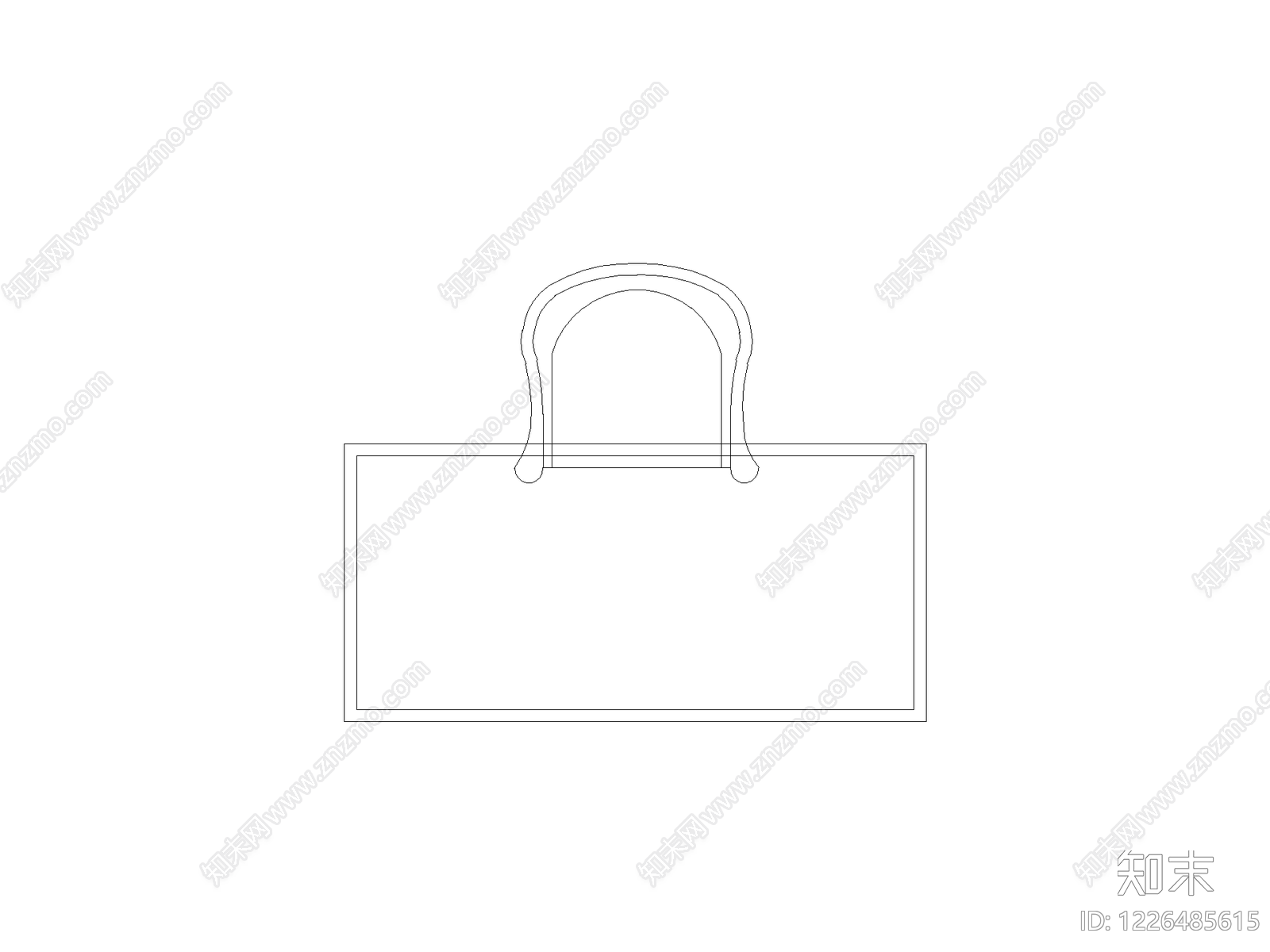 摆件cad施工图下载【ID:1226485615】