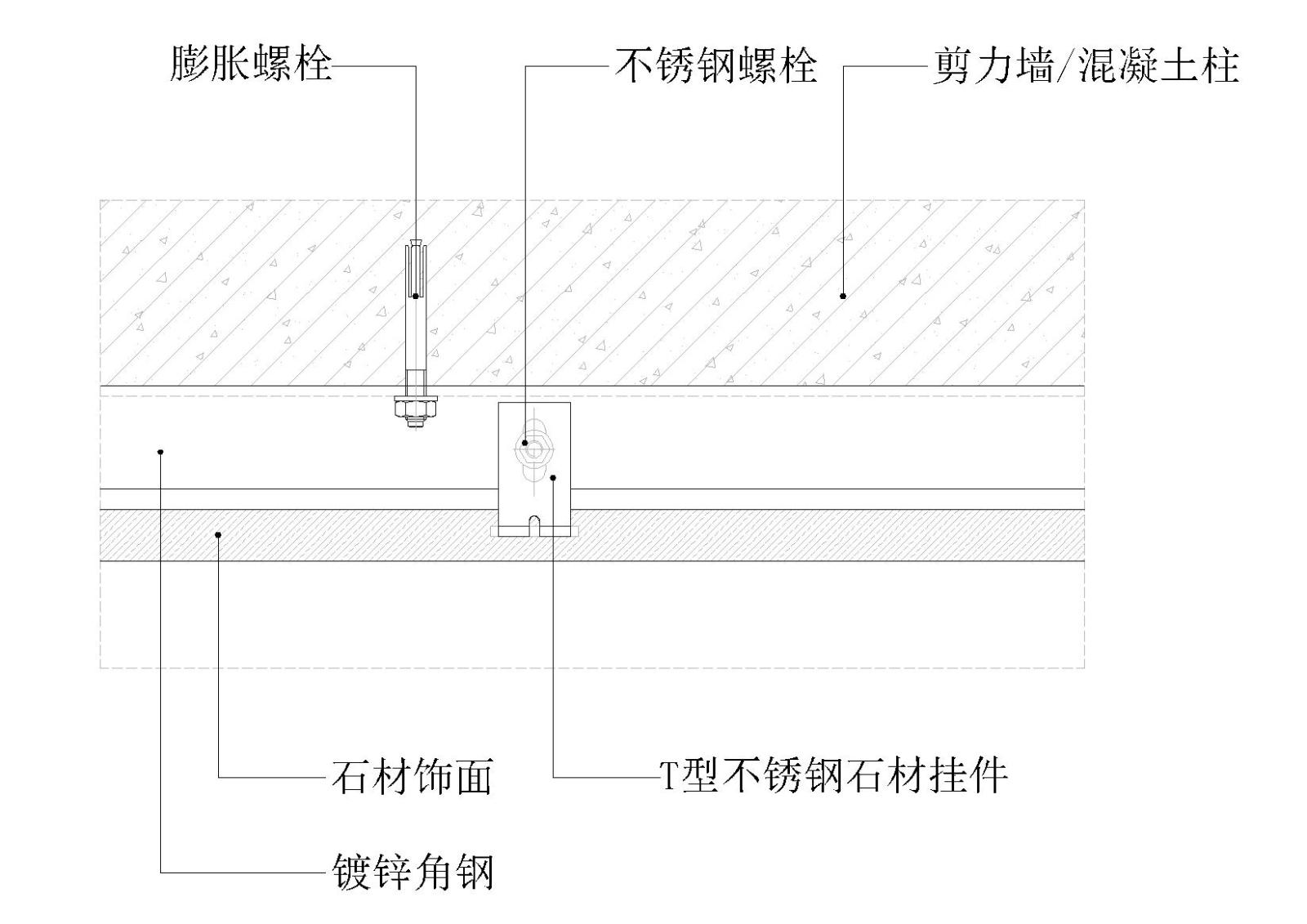 墙面施工图下载【ID:1131220293】