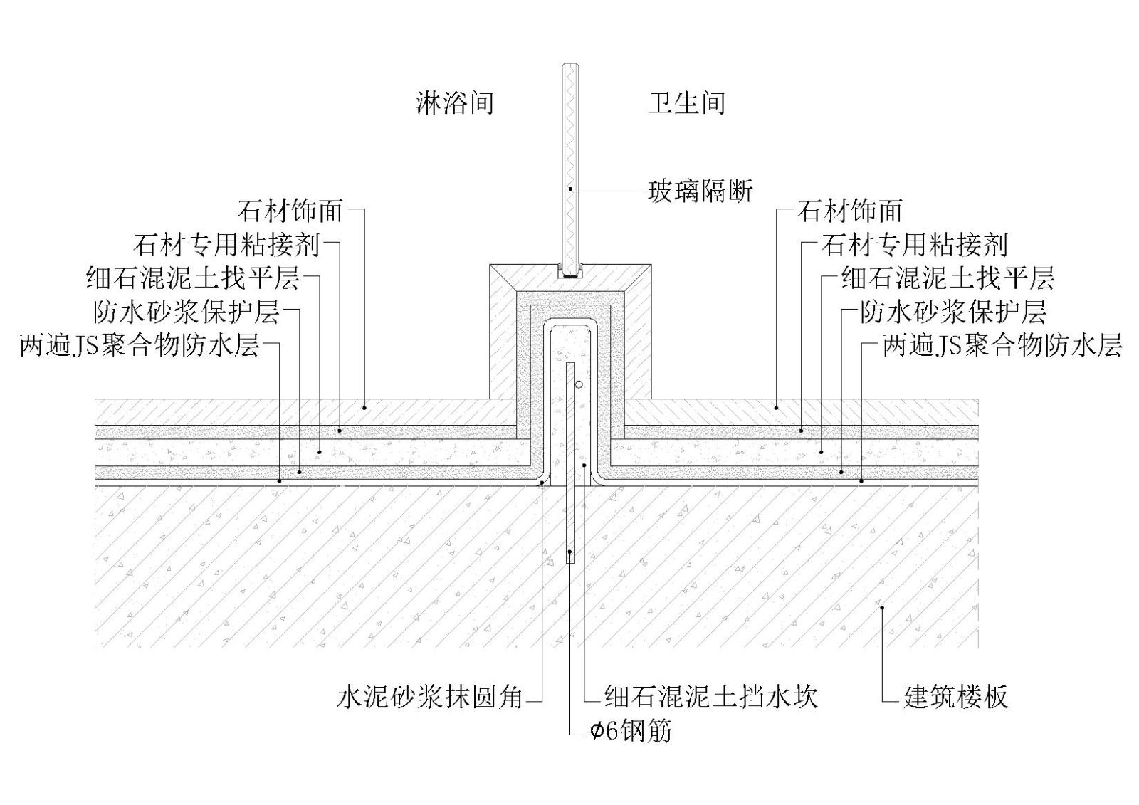 墙面施工图下载【ID:1131220293】