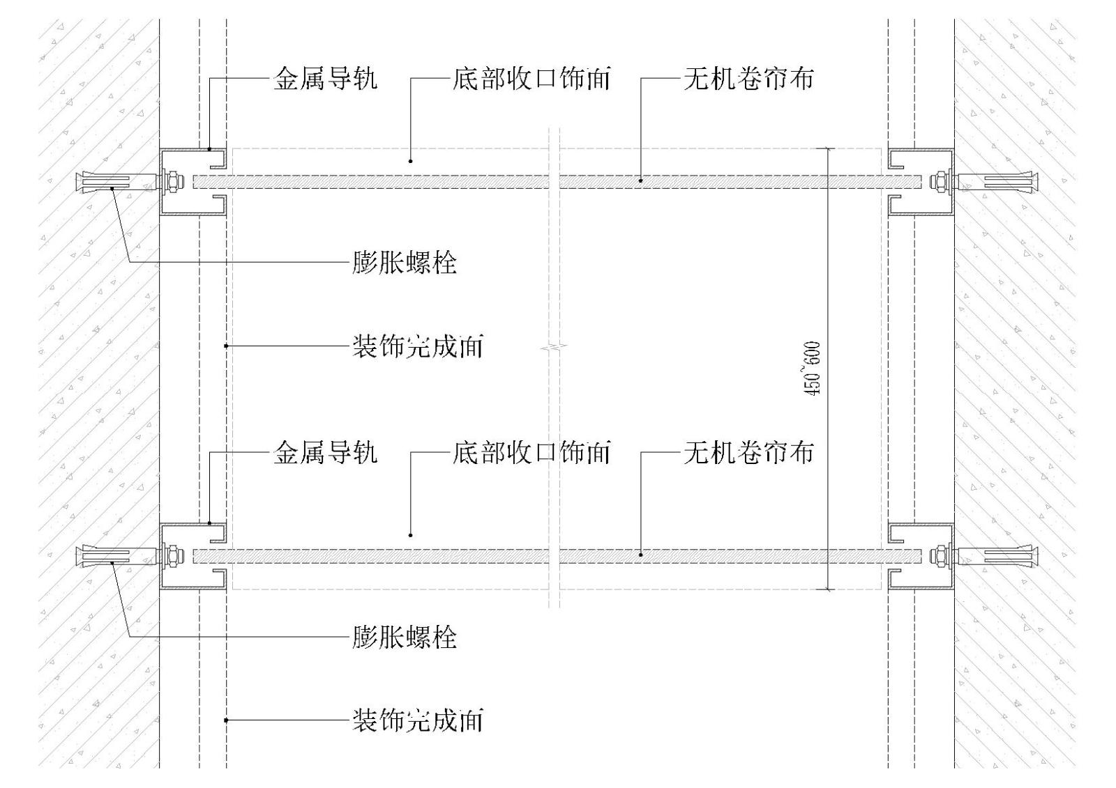 墙面施工图下载【ID:1131220293】