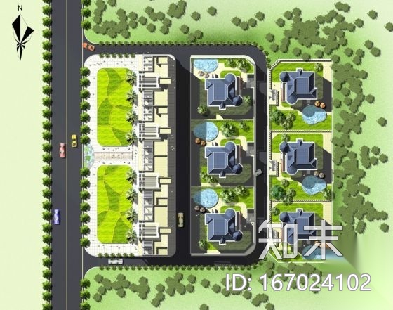 大足群力新村规划设计方案cad施工图下载【ID:167024102】