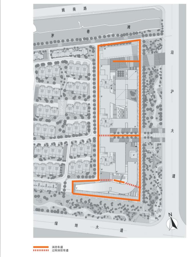 [江苏]三层现代风格住宅小区商业设计方案文本cad施工图下载【ID:166797153】