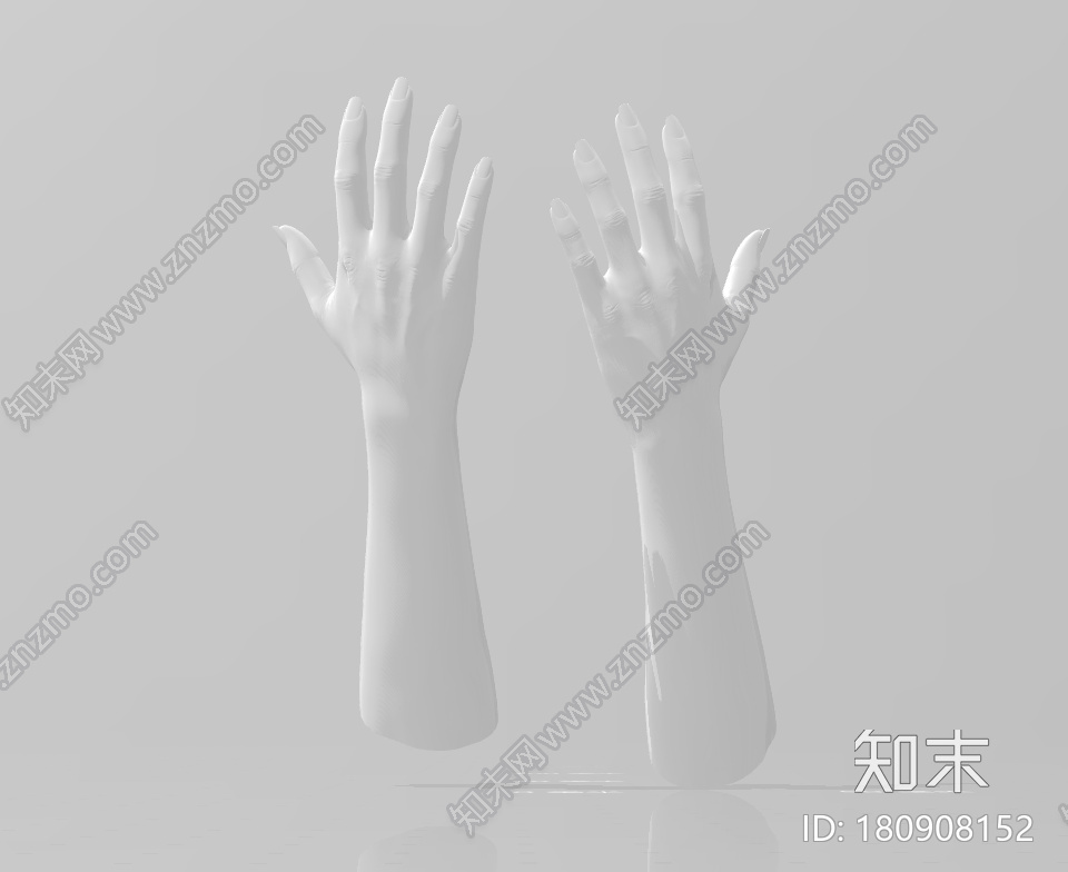 手模型113d打印模型下载【ID:180908152】