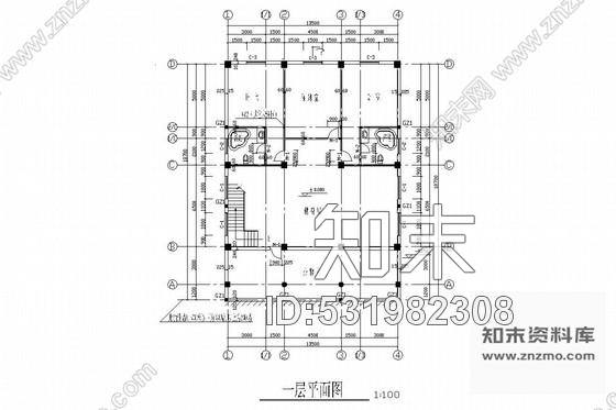 施工图欧式洛可可风格别墅室内装修图含手绘+实景照片cad施工图下载【ID:531982308】