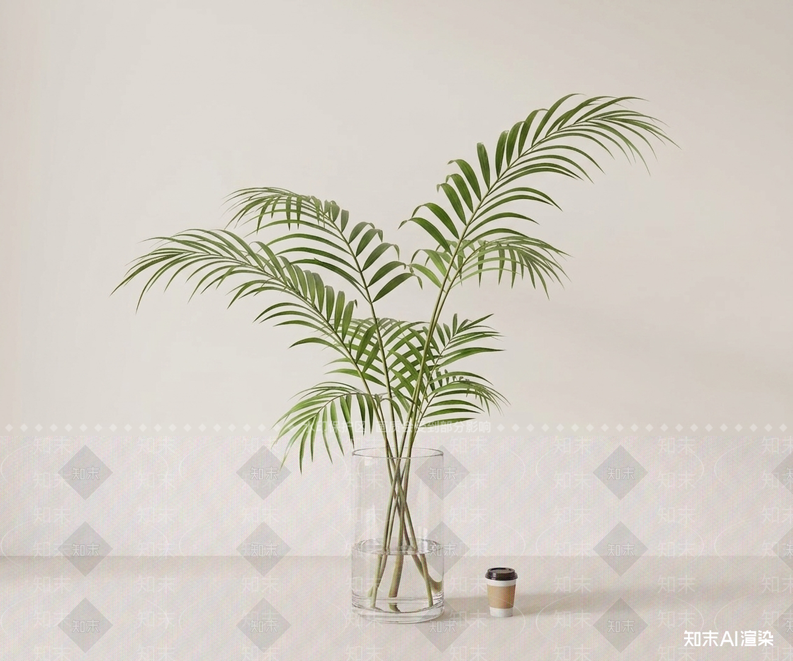 造型感绿植盆栽3D模型下载【ID:1227564365】