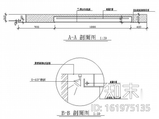 暖色酒店双人床套房装修图cad施工图下载【ID:161975135】
