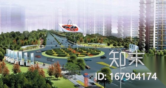 重庆盘龙大道景观设计方案施工图下载【ID:167904174】
