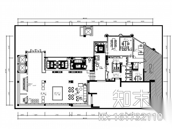 [重庆]精品现代售楼中心室内装修设计图（含效果图）施工图下载【ID:161732110】