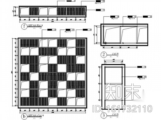 [重庆]精品现代售楼中心室内装修设计图（含效果图）cad施工图下载【ID:161732110】