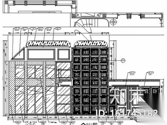 [上海]双层简欧风格别墅施工图（含效果）cad施工图下载【ID:161745182】