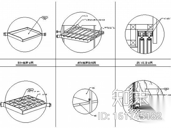 [上海]双层简欧风格别墅施工图（含效果）cad施工图下载【ID:161745182】