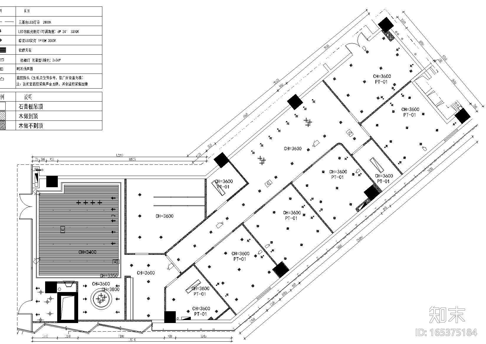 [江苏]迪卡坐标数学俱乐部施工图_附效果图cad施工图下载【ID:165375184】