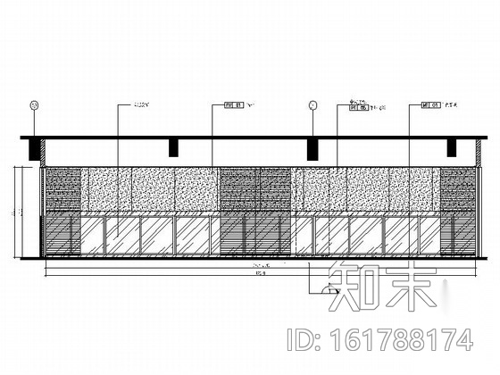 [广州]时尚舒适办公空间设计CAD施工图cad施工图下载【ID:161788174】
