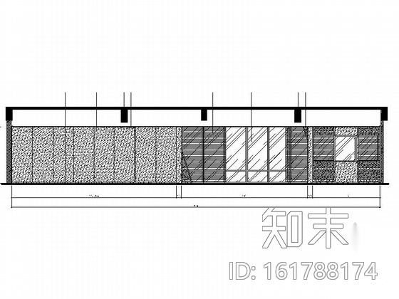 [广州]时尚舒适办公空间设计CAD施工图cad施工图下载【ID:161788174】