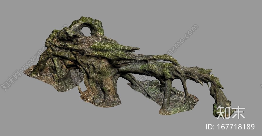 高精度植物，树木，森林，3D高模CG模型下载【ID:167718189】