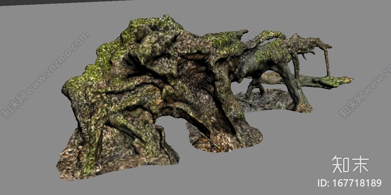 高精度植物，树木，森林，3D高模CG模型下载【ID:167718189】