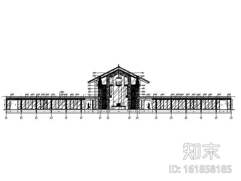 [丽江]某著名酒店设计施工图（含效果图）cad施工图下载【ID:161858185】