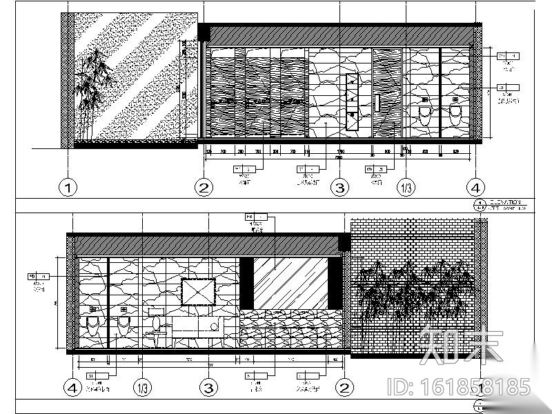 [丽江]某著名酒店设计施工图（含效果图）cad施工图下载【ID:161858185】