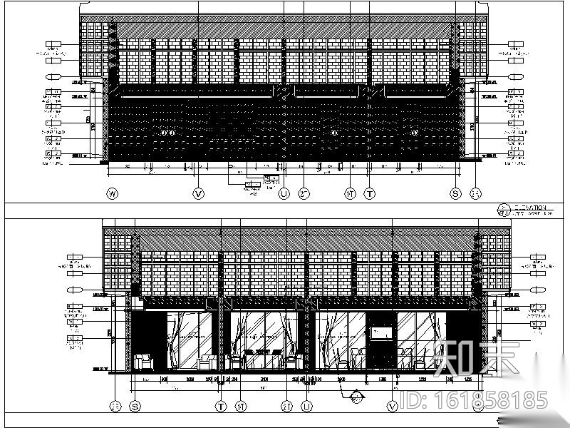 [丽江]某著名酒店设计施工图（含效果图）cad施工图下载【ID:161858185】