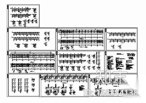 某集体宿舍改造（加卫生间）结构图纸施工图下载【ID:168344138】