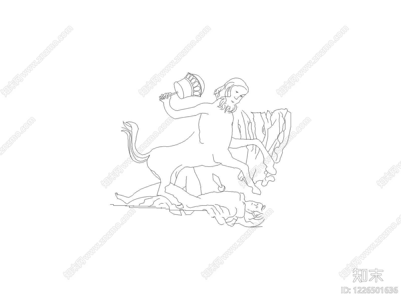 人物CAD图纸