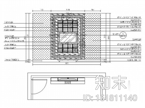 [厦门]高档量贩式KTV包厢室内装修施工图cad施工图下载【ID:161811140】