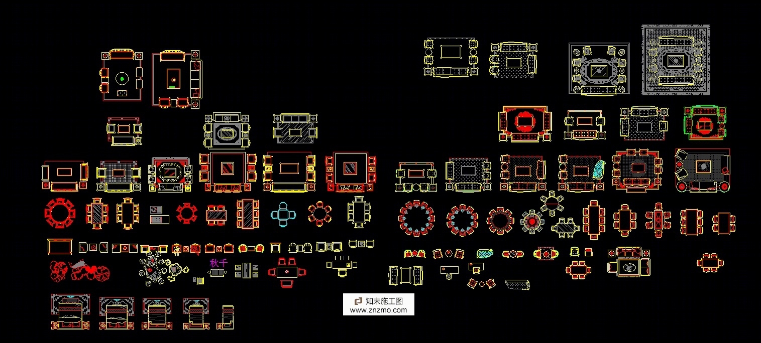 cad图库cad施工图下载【ID:36901063】