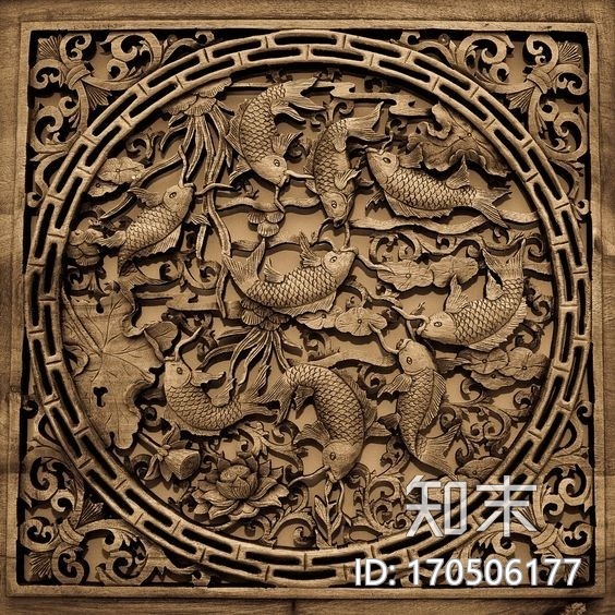 木雕贴图下载【ID:170506177】