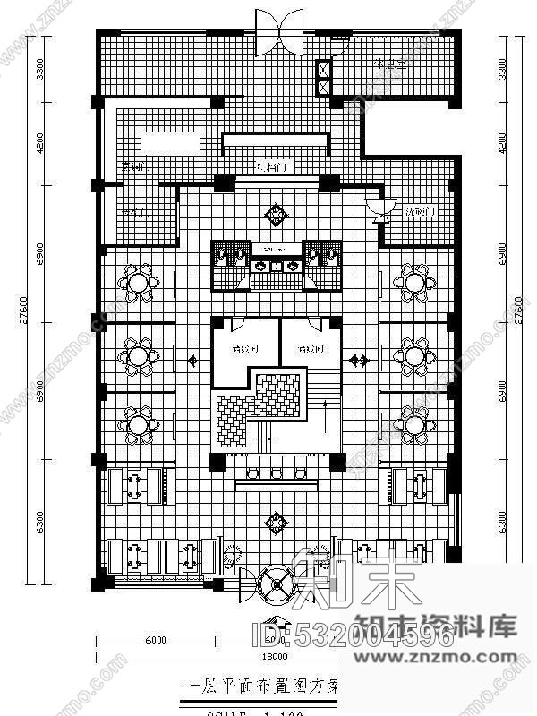 施工图沈阳多福肥牛火锅设计施工图含效果施工图下载【ID:532004596】