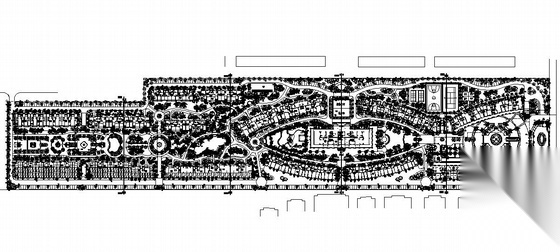 包头某居住区绿化工程施工图施工图下载【ID:161099148】