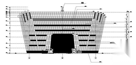 [温州]某大型剧院建筑设计施工图施工图下载【ID:164866171】