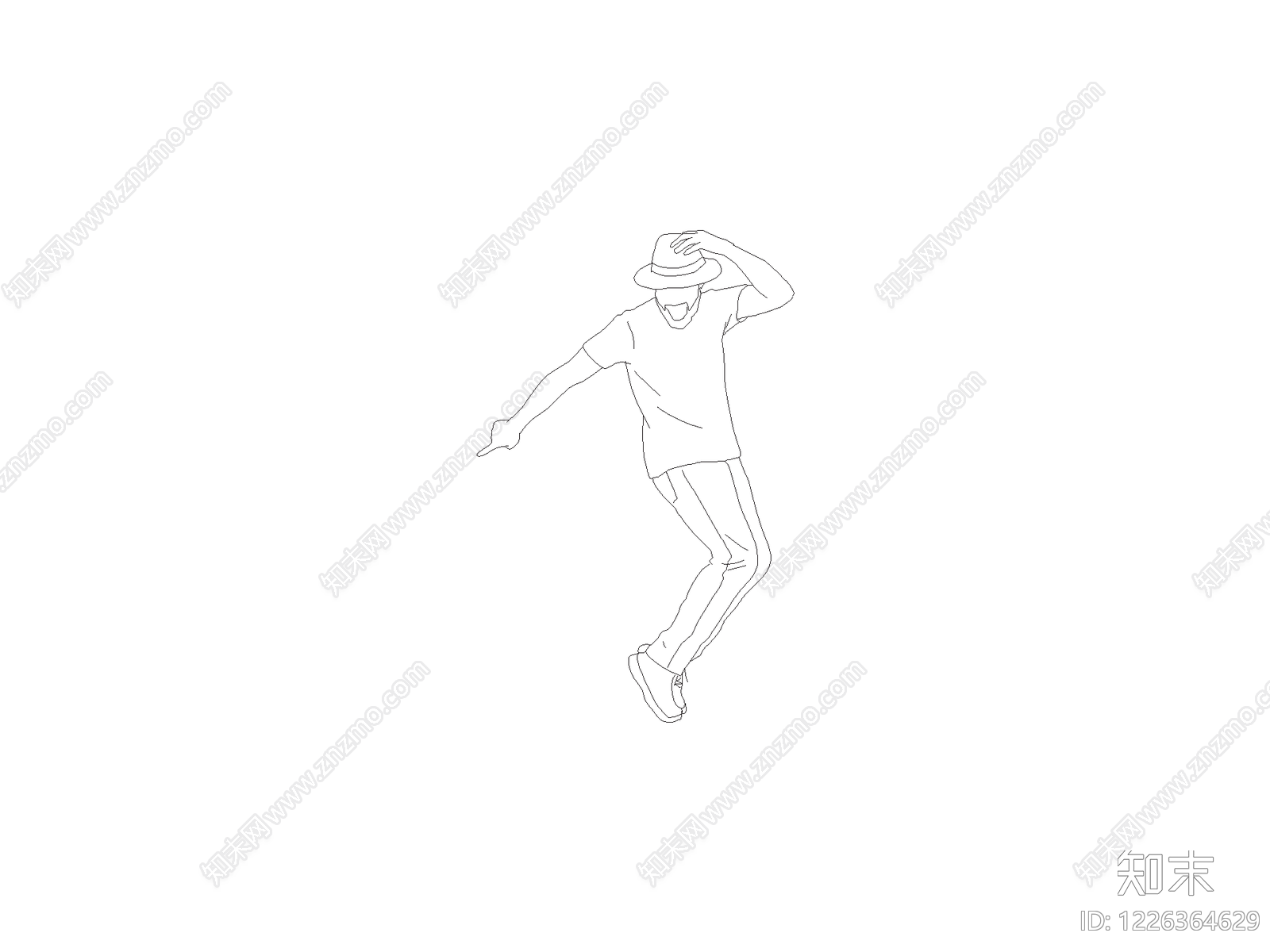 人物cad施工图下载【ID:1226364629】