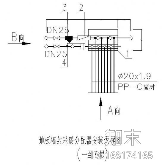 分配器大样图cad施工图下载【ID:168174165】