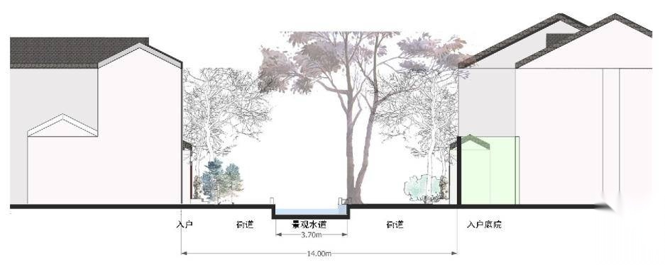 [江苏]苏州经典园林风格居住区设计方案施工图下载【ID:161014117】