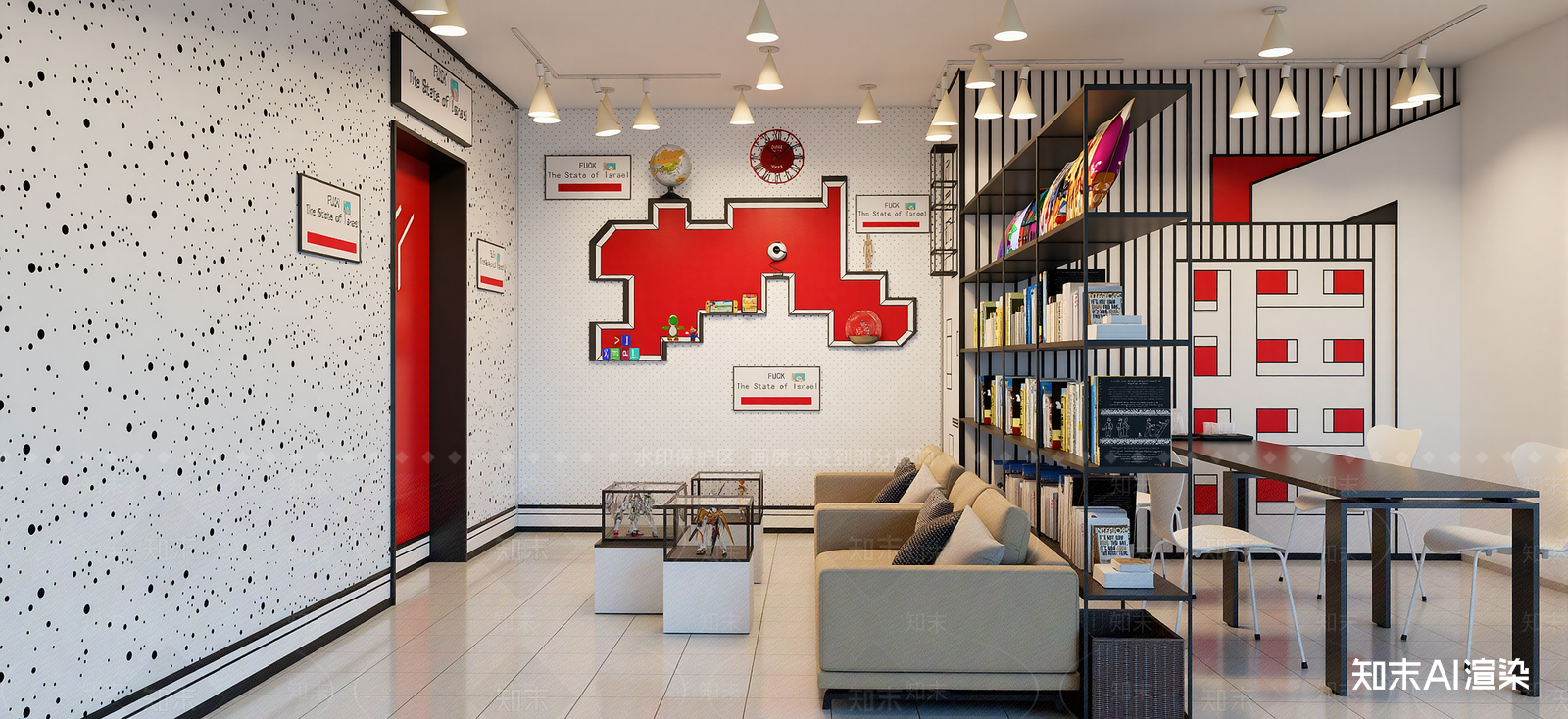 现代玩具礼品店SU模型下载【ID:1222159106】